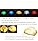 Luz De Madera Para Libro 5 Colores Led Recargable Usb