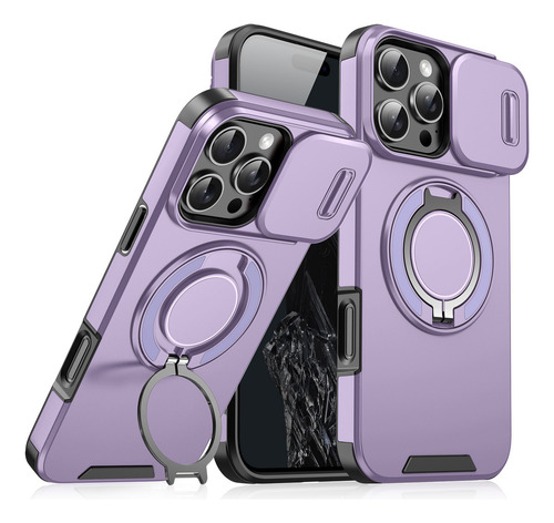 Funda Case Para iPhone Magsafe Uso Rudo De Protector Camara