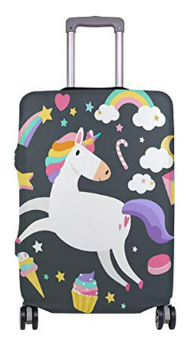 Maleta - Travel Luggage Cover Unicorn Magical Elastic Suitc