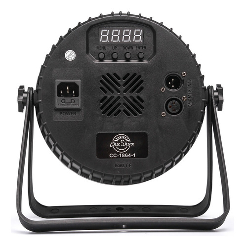Refletor Par Led Slim 18x15w Rgbwa-uv Dj Festas Strobo Dmx 127/220V