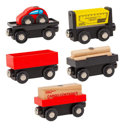 Orbrium Toys Juego De Coche De Tren De Carga Para Ferrocarri