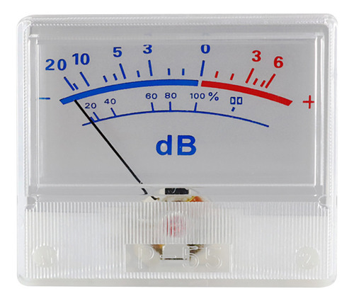 Amplificador De Potencia White Meter Vu Level Meter Po De Al