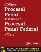 Comprar Código Procesal Penal Nación Y Procesal Penal Federal 2024