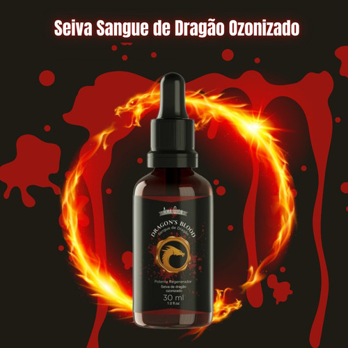 Kit Sangue De Dragão + Oliva Óleo Ozonizado Combo 2x30ml