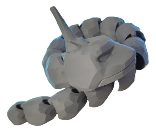 Figura Onix Flexible Pokemon Impreso En 3d