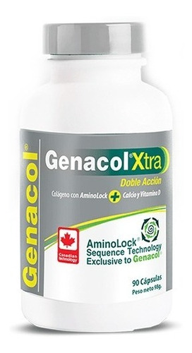Genacol Xtra Colageno Hidrolizado Calcio Vitamina D 90 Caps