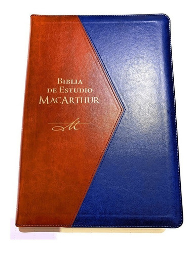 Biblia Estudio Macarthur Letra Grande Cierre Índice Rvr1960