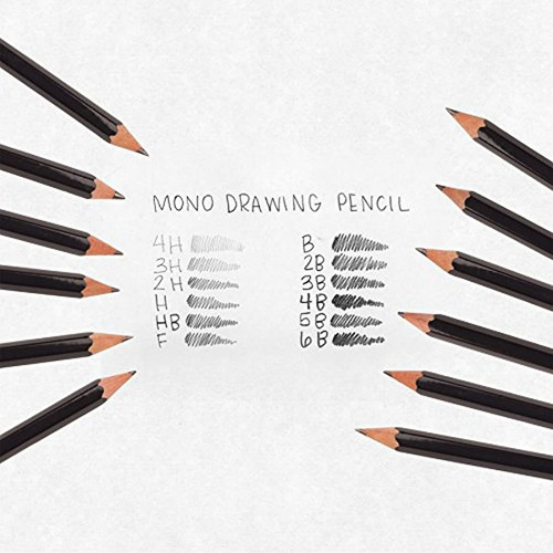 Mono Set De 12 Lápices Para Dibujar Profesionales. | Envío gratis Mono Set De 12 Lápices Para Dibujar Profesionales. | Envío gratis