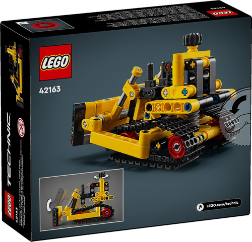 Lego Technic Juego De Construcción De Bulldozer De Alta Resi
