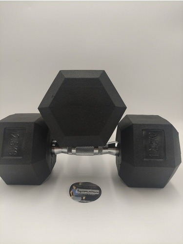 Imagen 4 de 5 de Mancuernas Hexagonales 12.5kg