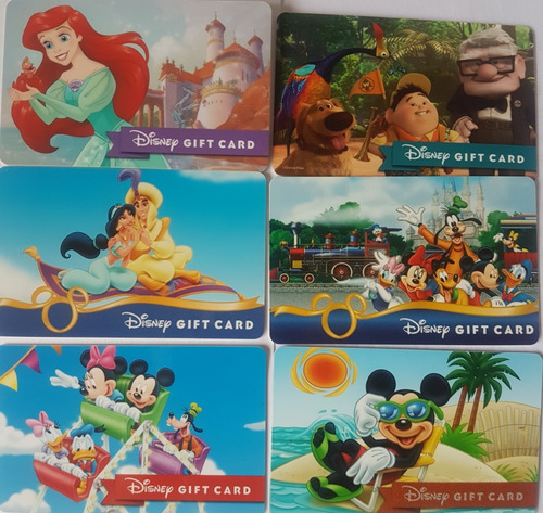 Tarjetas Disney Parks 50 Años Nuevas 2022 Gift Card