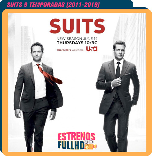 Suits 9 Temporadas (2011-2019) Digital Fullhd
