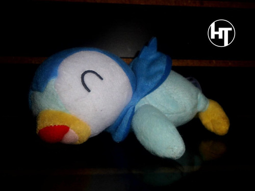 Pokemon, Piplup, Hermoso Peluche, Original Tomy Takara, 8 Pu