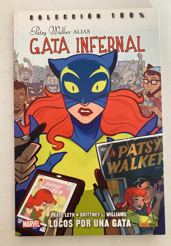 Comic Marvel: Gata Infernal (hellcat) - Locos Por Una Gata. Historia Completa. Editorial Panini