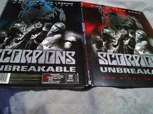 Scorpions Unbreakable World Tour 2004 Dvd One Night In Viena