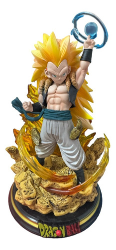 Action Figure Gotenks Ssj3 Boneco Dragon Ball Z 21cm C/led