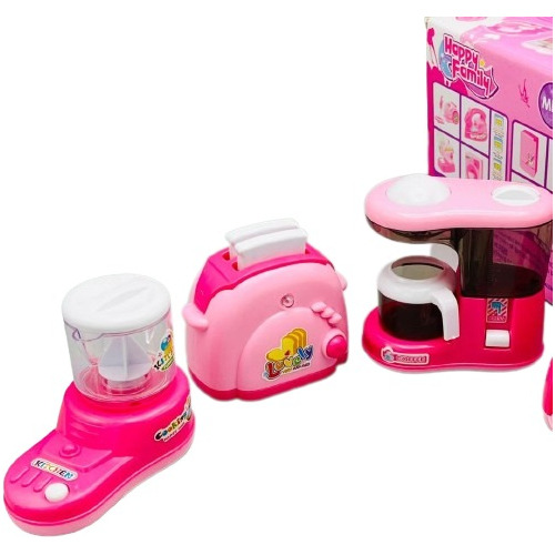 Juguetes Electrodomésticos Set De Cocina Juego Niñas