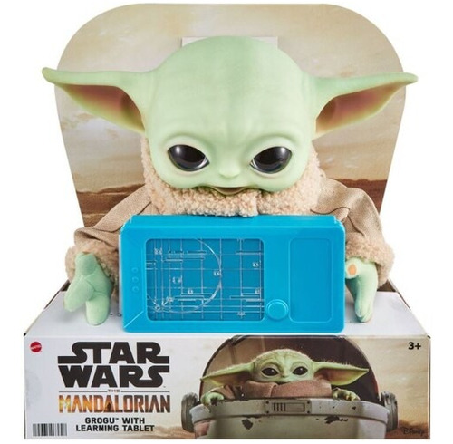 Peluche Baby Yoda The Child Con Tablet Mandalorian Star Wars