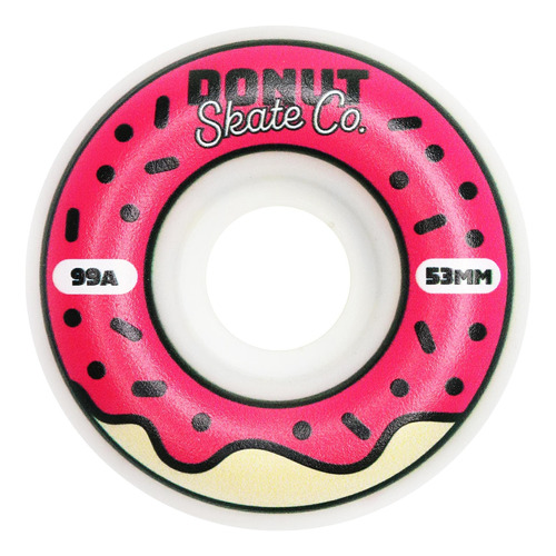 Donut Skate Co. Ruedas De Patineta 99a De 2.087 In Para Truc