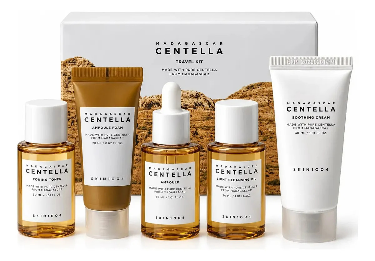 Kit Skincare Skin1004 Madagascar Centella 5 peças