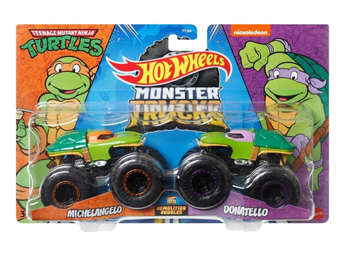 Monster Trucks Hotwheels Tortugas Ninjas