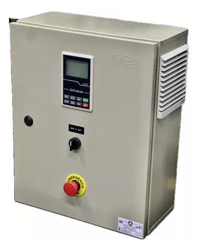 Painel Partida Motor C/ihm Remota 5cv 220v 15a Soft Starter
