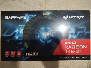 Amd Radeon Rx 6800 Sapphire Nitro+ - 16gb