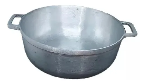 Caldero Fundido Aluminio 28cm Diámetro,perol Olla #10
