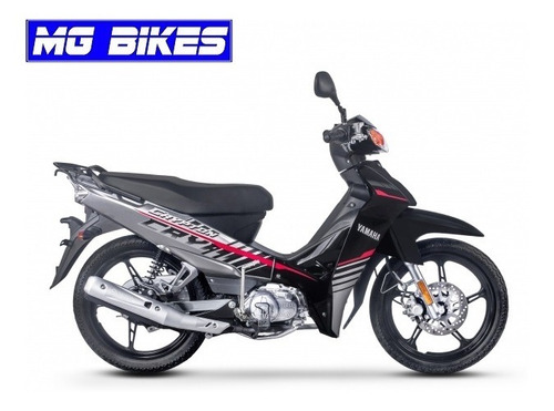 Yamaha New Crypton 0km Negro 2021 Mg Bikes