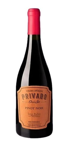 Vino Privado Oasis Sur Pinot Noir Jorge Rubio 750 Ml