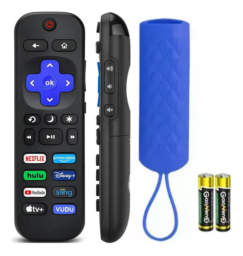 Kopira Control Remoto Para Roku Tcl Hisense LG Jvc Rca Hkpro Sansui Philips Daewoo Onn Sharp Element Westinghouse Insignia Hitachi Sanyo Smart Tv(no Para Roku Stick Y Box)