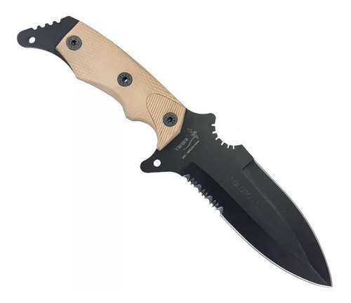 Cuchillo Yarara Gloton Wolverine Comando Hoja 16cm Sae 6150