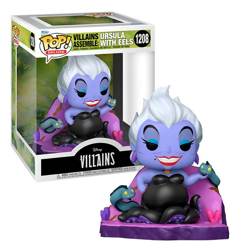 Funko Pop Villains Assemble: Ursula With Eels #1208 Hottopic