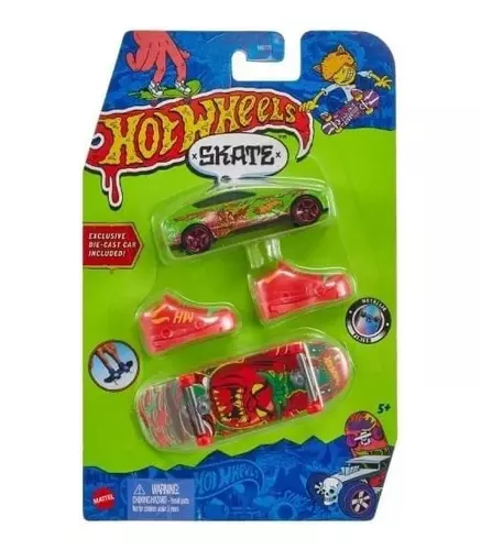 Hot Wheels Skate De Dedo Com Tênis Gargoyle Guardian Tony Hawk