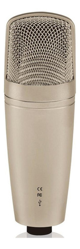 Microfone Behringer C-1u Condensador Cardioide Cor Dourado