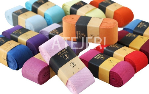 Imagen 4 de 5 de Cintas Gross De Seda N° 12 De 50mm X 10 Mts