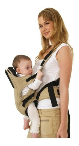 Imagen 3 de 10 de Mochila Portabebe Mediana Reversible Reforzada Priori