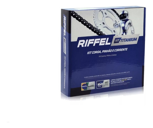 Kit De Trasmicion Riffel Xr250 Tornado 12z X 48z 520x110 Tit