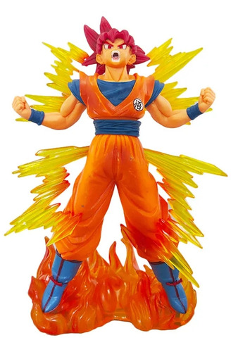 Dragon Ball Super Saiyan God Son Goku Ssg Figura En Bolsa 