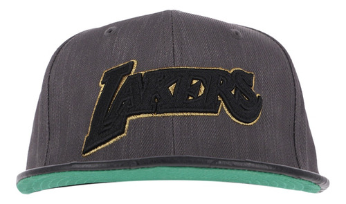 Snapback Mitchell & Ness Los Angeles Lakers Unisex Hea/black