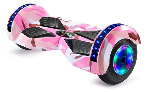 Patineta Eléctrica Hoverboard 8  Doble Motor Bluetooth Led 