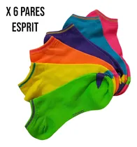 Comprar Seis Pares De Medias Tobilleras Marca Esprit Original