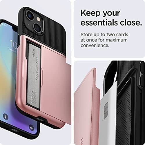 Funda Spigen Slim Armor Cs Para iPhone 13 Rosa