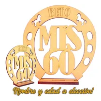 Comprar 50 Souvenirs Herradura Y Caballos + 1 Central Nombr Oferta !