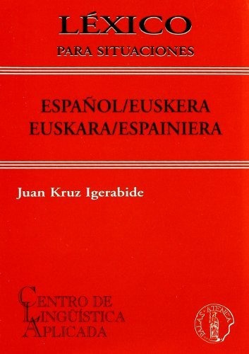 Lexico Para Situaciones Espanol Euskera-euskara Espaineiera 