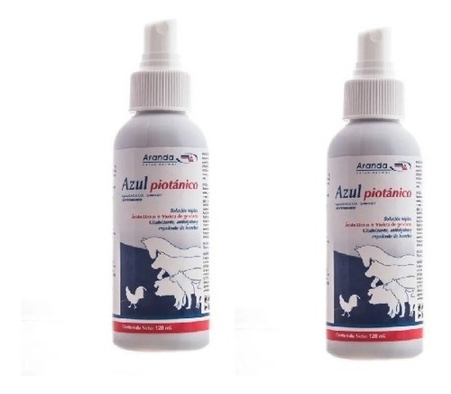 Azul Piotanico Cicatrizante En Spray 120 Ml (combo 2 Piezas)