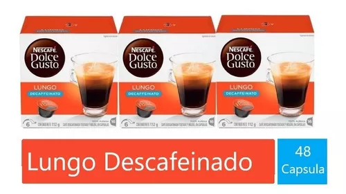 NESCAFE DOLCE GUSTO Cápsulas Dolce Gusto Descafeinado Lungo Pack x6