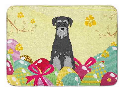 Carolines Treasures Bb6034rug Huevos De Pascua Schnauzer Est