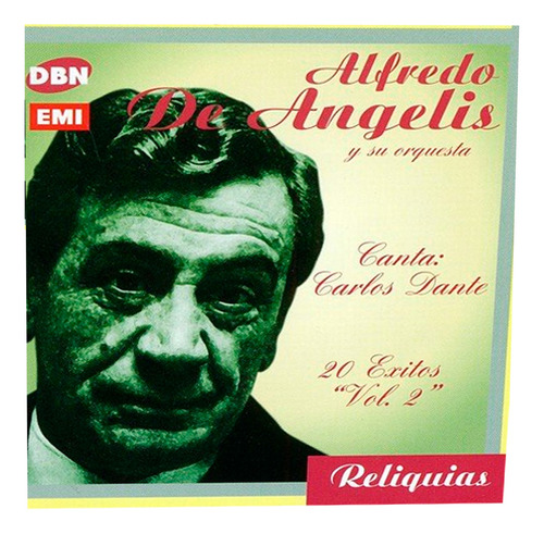 Alfredo De Angelis Canta Carlos Dante 20 G Exitos 2 Cd Targ