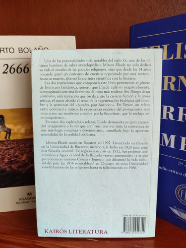 Mircea Eliade - Tiempo De Un Centenario - Dayan - Libro (Usado)
